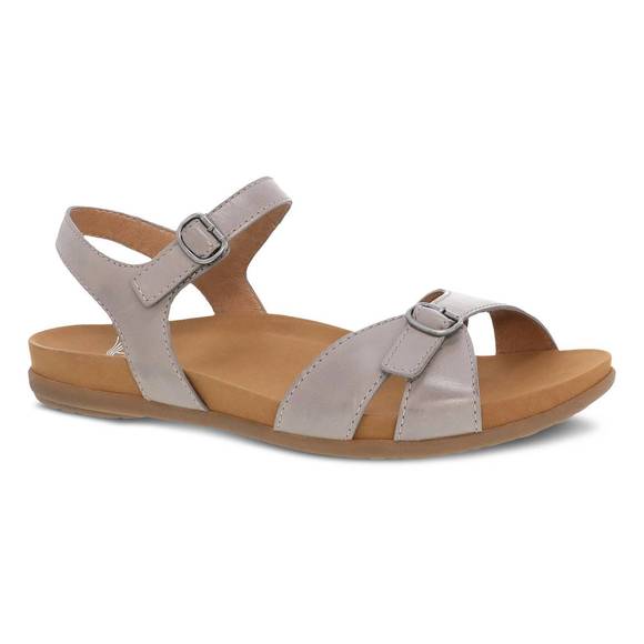 NEW DANSKO women's judith sandal in stone - Picture 1 of 6